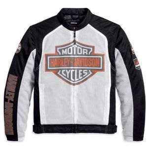 Harley-Davidson® Men's Bar & Shield Logo Mesh Jacket